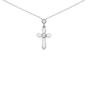 Ogrlica dijamantski krst