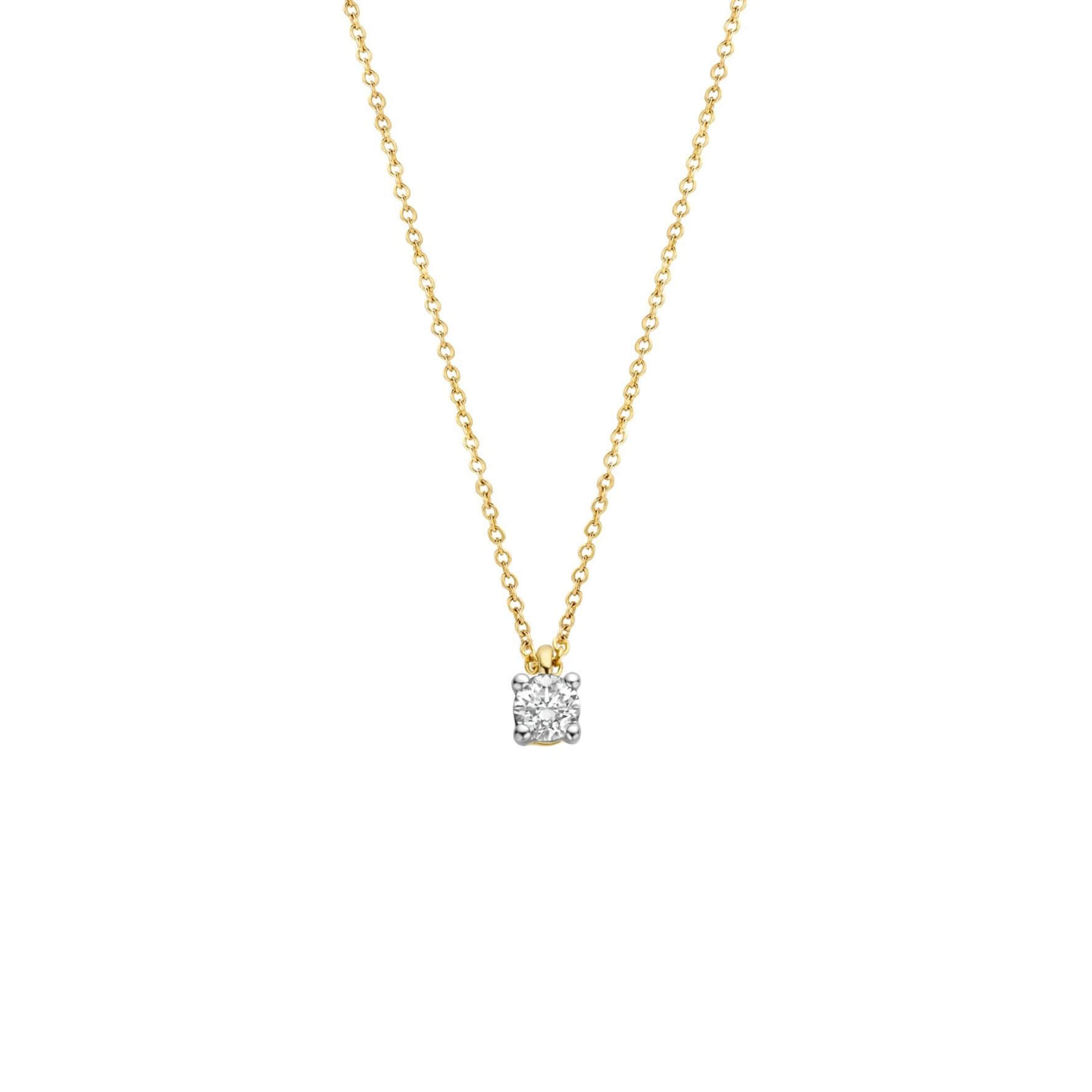 Ogrlica sa dijamantom 0.1 ct
